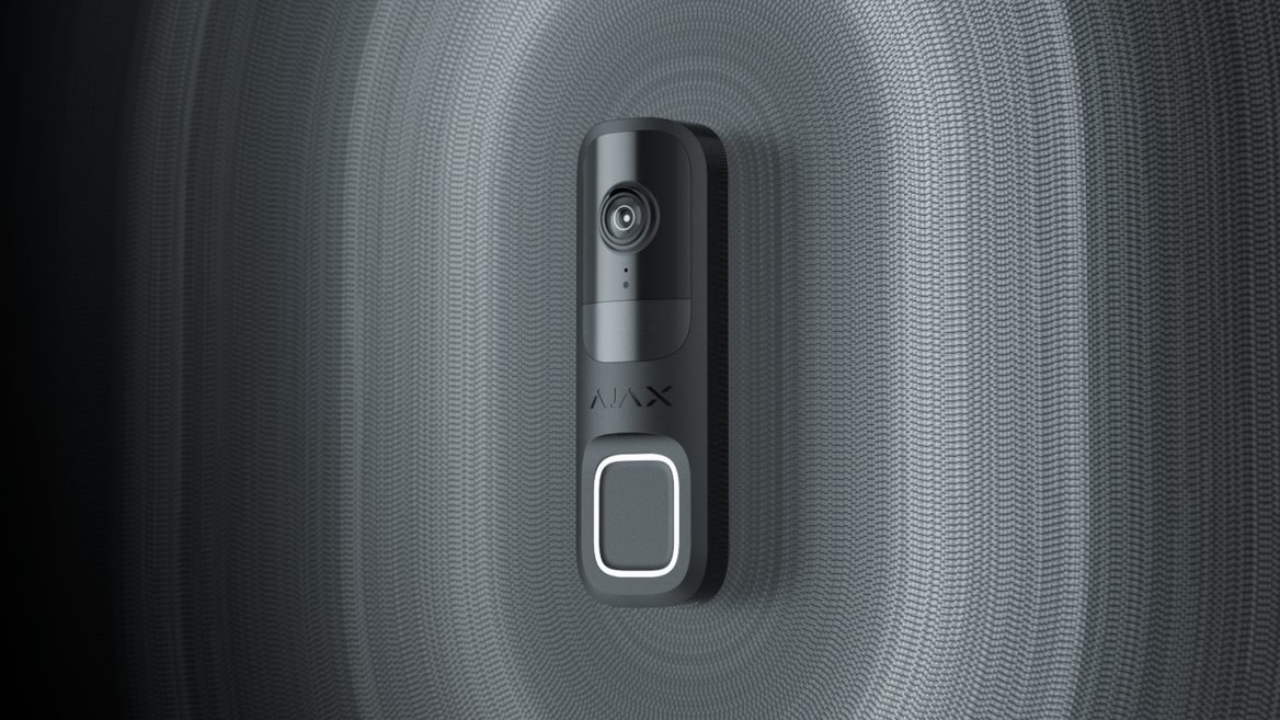 Ajax Systems випустив відеодзвінок DoorBell із вбудованим ШІ