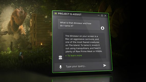 Nvidia випустила Project G-Assist — локальний ШІ-помічник для геймерів. Які його можливості та хто може отримати доступ